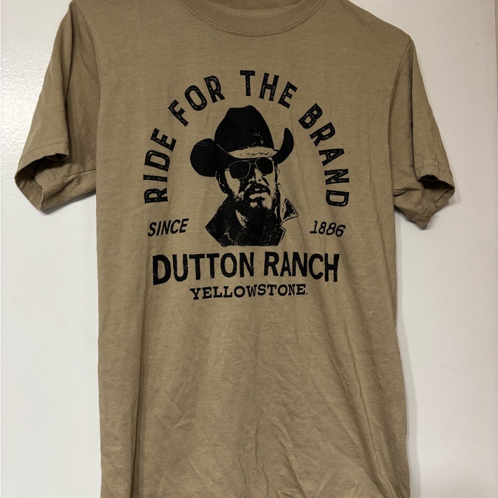 Dutton Ranch Tan Graphic T-Shirt